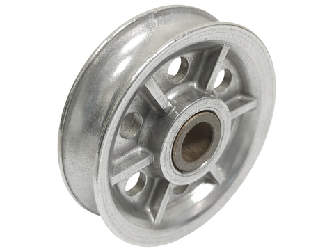 QMH 3130S-75-A Boat Marine 1/2" X 3" Stainless Steel Sheave with Brass Bushing