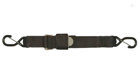 BoatBuckle F19005 Kwik-Lok 2" X 13' Black Gunwale Tie-Down West Marine 8725665