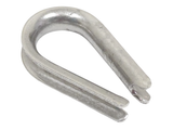 QMH 234S-02-32 Boat Marine Grade 316 Stainless Steel 3/32" Wire Rope Thimble 234S-02