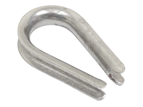 QMH 234S-02-32 Boat Marine Grade 316 Stainless Steel 3/32" Wire Rope Thimble 234S-02