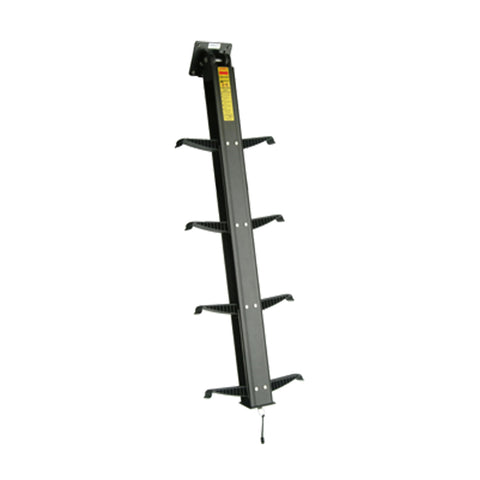 Garelick 19902-47 Boat Marine Negative Periscope 4-Step Integrated Transom Ladder