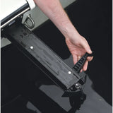 Garelick 19902-47 Boat Marine Negative Periscope 4-Step Integrated Transom Ladder