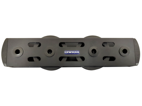 Lewmar 29139112BK Sailboat 60mm (2-3/8") 2-Sheave Deck Line Organizer
