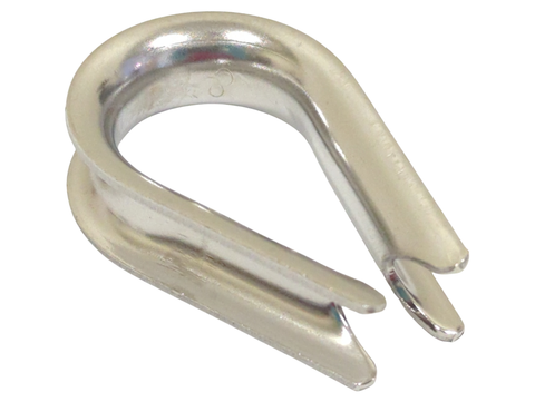 QMH 234S-08 Boat Marine Grade 316 Stainless Steel 5/16" Wire Rope Thimble