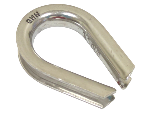 QMH 414S-08 Boat Marine Heavy Duty 316 Stainless Steel 5/16" Wire Rope Thimble