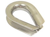 QMH 414S-20 Boat Marine Heavy Duty 316 Stainless Steel 3/4" Wire Rope Thimble