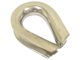 QMH 414S-25 Boat Marine Heavy Duty 316 Stainless Steel 1" Wire Rope Thimble