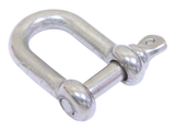 QMH 360S-04 Boat Marine 316 Stainless Steel 5/32” Screw Pin D Shackle