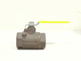 Apollo Conbraco 70-606-01 Marine Grade Bronze 70-600 Series 1-1/4" NPT 3-Way Ball Valve