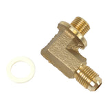 Qwik-Drain Q4212200 Boat Engine Oil Pan 1/2" X 20mm UNF Quick Drain Elbow Fitting