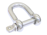 QMH 360S-16 Boat Marine 316 Stainless Steel 5/8” Screw Pin D Shackle - Second Wind Sales