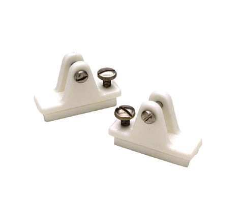 Whitecap 3445RLWP Bimini Top Nylon Side Mount / Sliding Deck Hinge 2-Pack Diversified Products 480-445RLW