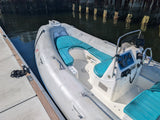 2003 Zodiac Medline II 21’ Rigid Inflatable Boat RIB with Yamaha 150HP HPDI Outboard