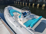 2003 Zodiac Medline II 21’ Rigid Inflatable Boat RIB with Yamaha 150HP HPDI Outboard