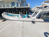 2003 Zodiac Medline II 21’ Rigid Inflatable Boat RIB with Yamaha 150HP HPDI Outboard