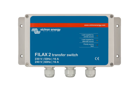 Victron Energy FILAX-2 SDFI0000000 230V/50Hz-240V/60Hz Transfer Switch CE
