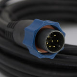 Lowrance B744V-BL 000-0136-05 Airmar 31-666 600W 50/200kHz Bronze Thru-Hull Transducer Triducer Depth Speed Temperature 7-Pin Blue Connector