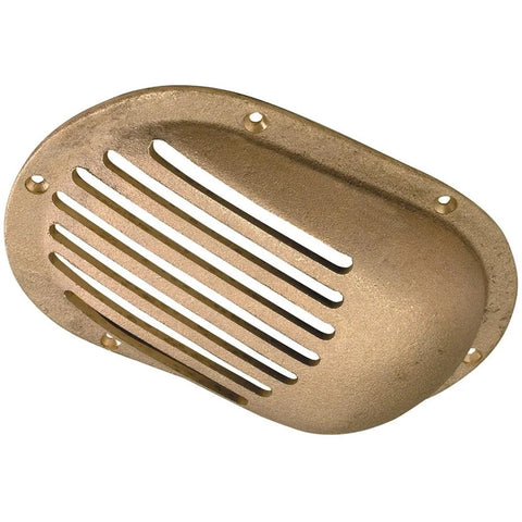 Perko 0066DP2PLB Boat Marine Bronze 3-1/4" X 5" Scoop Strainer
