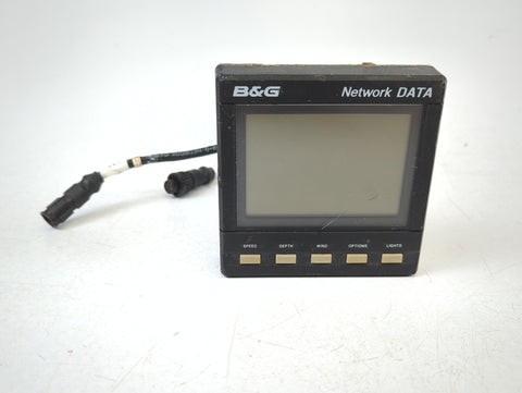 B&G Network DATA  610-00-024 Boat Sailboat Marine Wind Speed Depth LCD Display