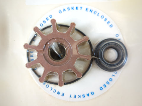 Jabsco 90020-0003 Nitrile 2” X 7/8“ 10-Blade Water Pump Impeller Service Kit 18673-0003