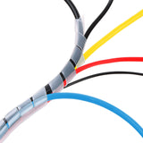 Alpha Wire SW3 SPP Series Polyethylene 3/8" X 20’ Spiral Wire Wrap Tubing SW-3
