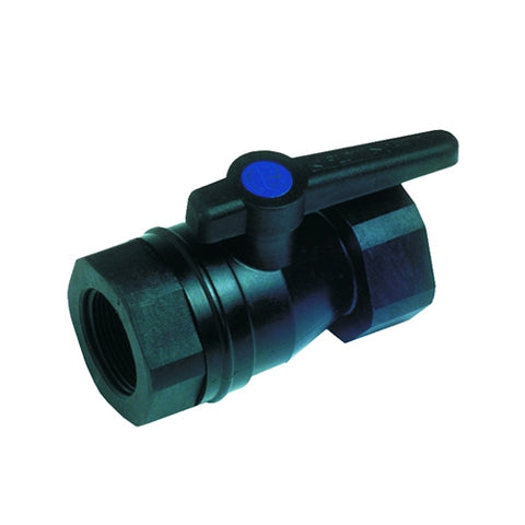 Forespar 905104 MF850 1-1/2" PTFE Marelon Threaded Mount Female Ball Valve