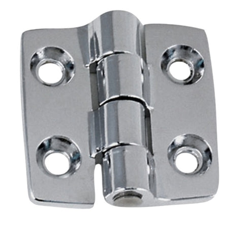 Perko 0941DP0CHR Boat Marine Grade 1-1/2" Chrome Plated Butt Hinge with Fixed Pin