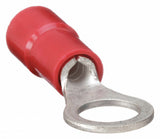 Marine Grade Nylon Insulated Ring Terminal 22-16 AWG Wire X 1/4" Stud Electrical Connector 25-Pack KS RNY1-6