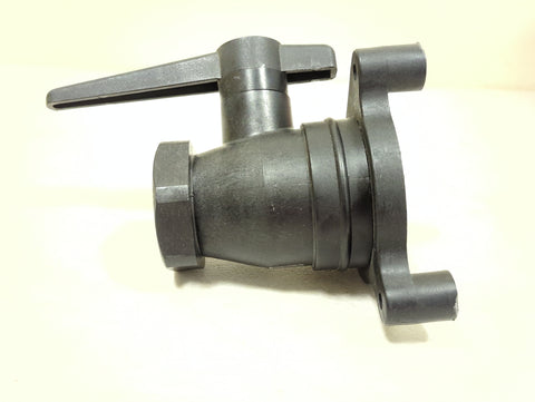 Forespar 904011 MF-849 Boat Marine Marelon 1-1/2" NPSM Flange Mount FOOTED Seacock