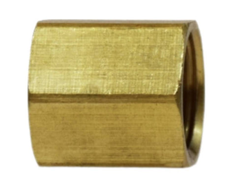 Midland Metal 12-026 12026 Brass 3/8" Female Inverted Flare Internal Union Fitting - Second Wind Sales