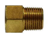 Midland Metal 12-042 12042 Brass 3/16" Inverted Flare X 1/8" NPT Male Adapter Fitting