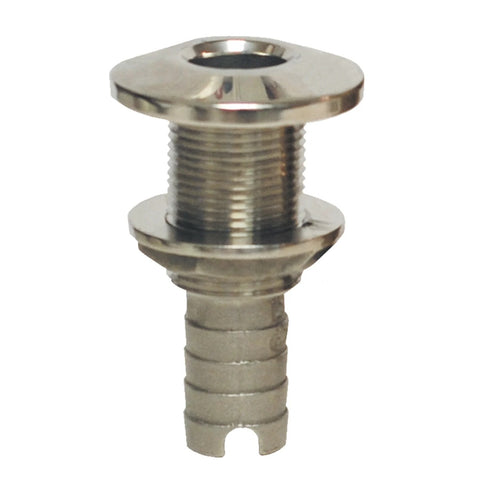Groco HTH-625-S Boat Marine Grade Polished Stainless Steel 5/8" Thru-Hull - Second Wind Sales