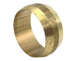 Midland Metal 18-008 18008 Brass 5/8" Compression Sleeve Ferrule Fitting - Second Wind Sales