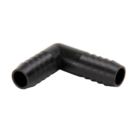 SHURflo 3EL12HB Hypro Pentair Polypropylene 1/2" X 1/2" Hose Barb 90° Union Elbow Fitting