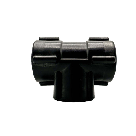 SHURflo 3TT12 5010230 Hypro Pentair Black Polypropylene 1/2" NPT Female Tee Fitting