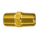 Midland Metal 28-211 28211 Brass 1/8” X 1/8” NPT Male Pipe Fitting Plumbing Hex Nipple