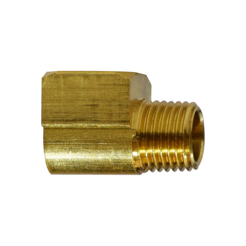 Midland Metal 28-156S 28156S Brass 1/8" Short NPT X 90° Street Elbow Pipe Fitting