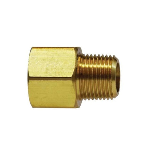 Midland Metal 28-190 28190 Brass 1/8” X 1/8” NPT Extender Adapter Pipe Fitting