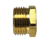 Midland Metal 30-068 30068 Brass 3/4” MGH X 1/2” Female NPT Rigid Adapter Fitting