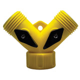 Midland Metal 30-160 30160 Plastic 3/4” FGH X 3/4” X 3/4” MGH 2-Way Hose “Wye” Shut-Off Valve