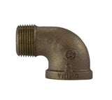 Midland Metal 44-161 44161 Bronze 1/4" NPT X 90° Street Elbow Pipe Fitting Seafit 1857689 139812