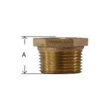 Midland Metal 44-531 44531 Bronze 2” X 1-1/2" Reducing Hex Bushing Fitting Seafit 22325948