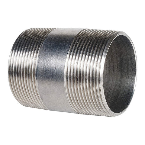 Midland Metal 48-005 48005 Stainless Steel 1/8" X 3" Pipe Fitting Plumbing Nipple