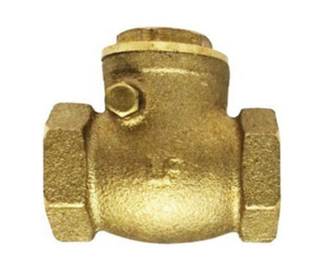 Midland Metal 940-354LF 940354LF Cast Brass 1" Lead Free Swing Check Valve - Second Wind Sales