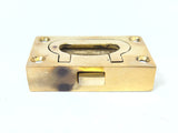 ABI 330012 2017BR Boat Marine Grade Solid Brass 1-3/4" X 2-7/8" Lift Handle with Catch