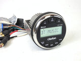 Clarion GR10BT Boat Marine USB MP3 WMA Bluetooth 3" Digital Media Receiver Stereo