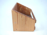 SeaTeak 62520 Boat Marine 8-5/8" X 5-1/4" X 5-5/8" Teak Wood CD/DVD Rack