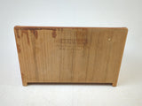 SeaTeak 62520 Boat Marine 8-5/8" X 5-1/4" X 5-5/8" Teak Wood CD/DVD Rack