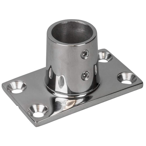 Sea Dog 281901-1 Marine 316 Stainless Steel 1" Rectangular Base 90° Hand Rail Fitting