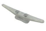 Sea Dog 040104-1 Flat Head 4" Hot Dipped Galvanized Open-Base Iron Cleat PAIR